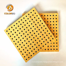 Perforated Wooden Acoustic Panels for Gymnasium Decoration